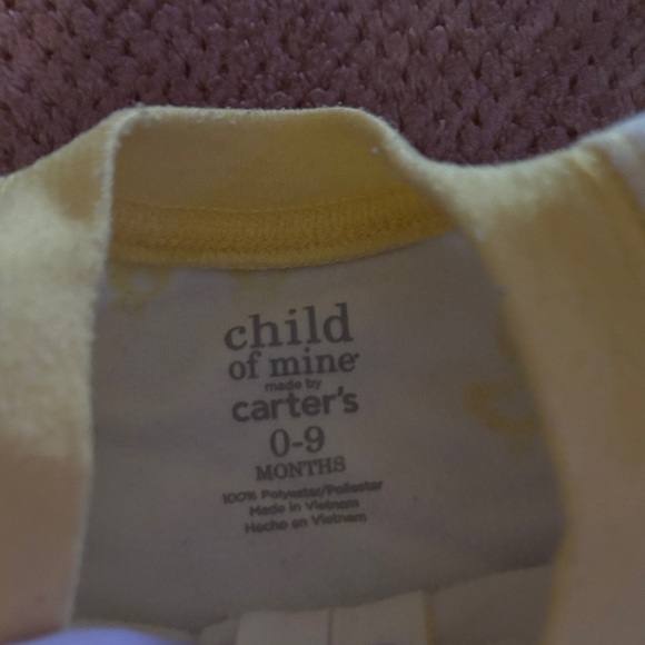 0-9 MONTHS Carter's Dinosaur and Duck Print Sleep Sacks - set of 2 very very cut - Picture 3 of 7